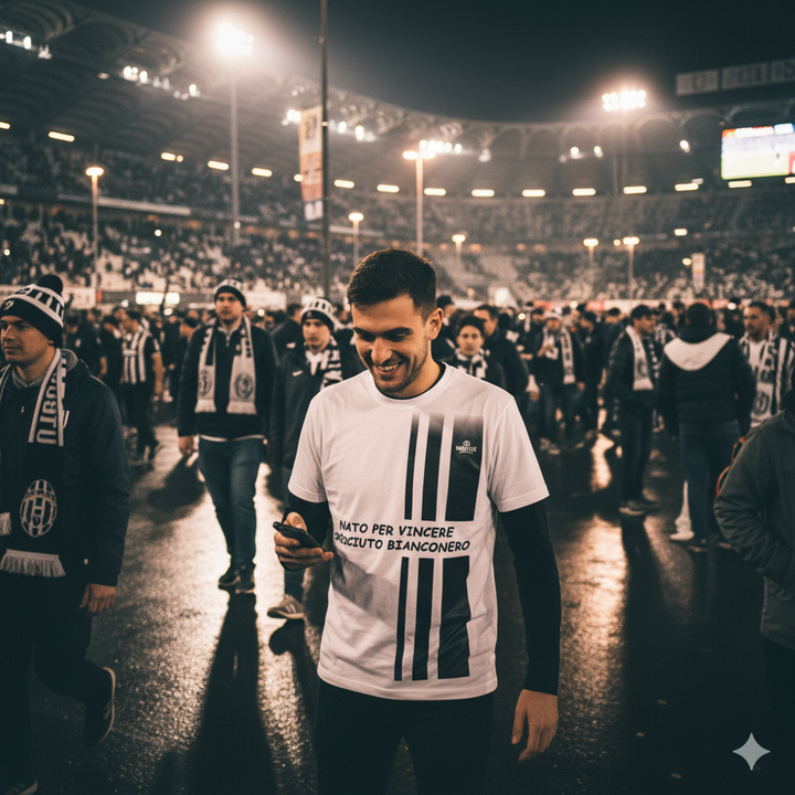 NATO PER VINCERE CRESCIUTO BIANCONERO