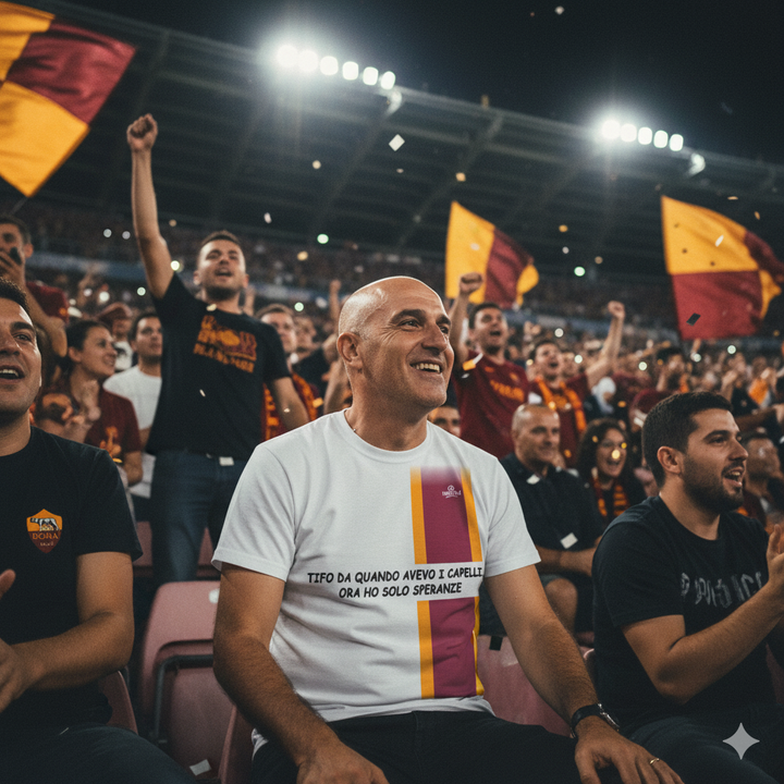 TIFO DA QUANDO AVEVO I CAPELLI, ORA HO SOLO SPERANZE