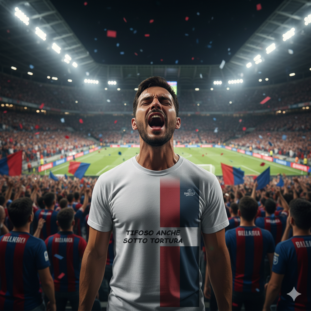 TIFOSO ANCHE  SOTTO TORTURA