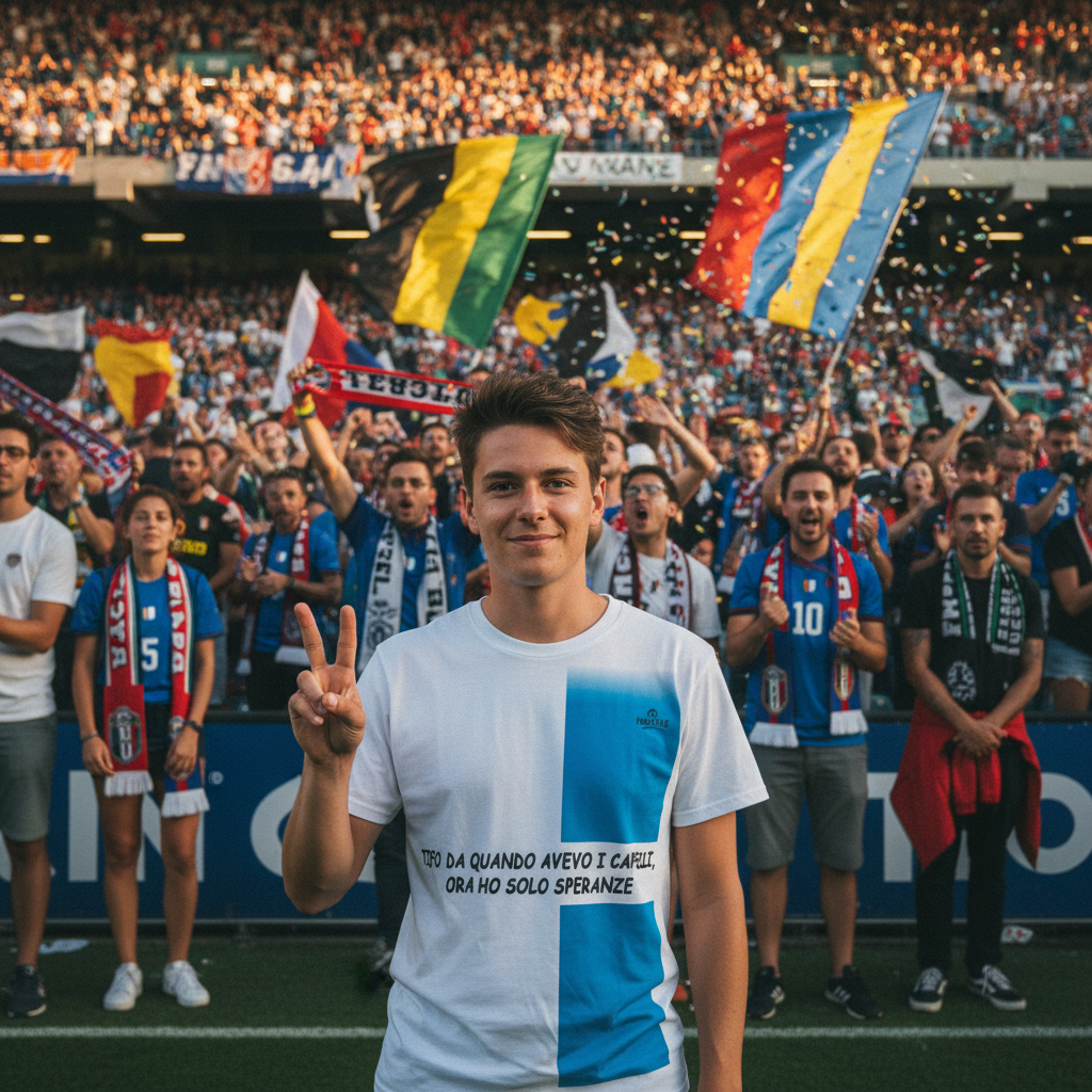 TIFO DA QUANDO AVEVO I CAPELLI, ORA HO SOLO SPERANZE