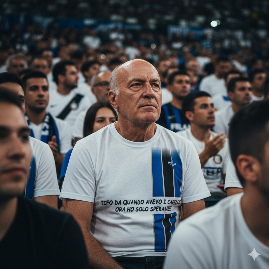 TIFO DA QUANDO AVEVO I CAPELLI, ORA HO SOLO SPERANZE