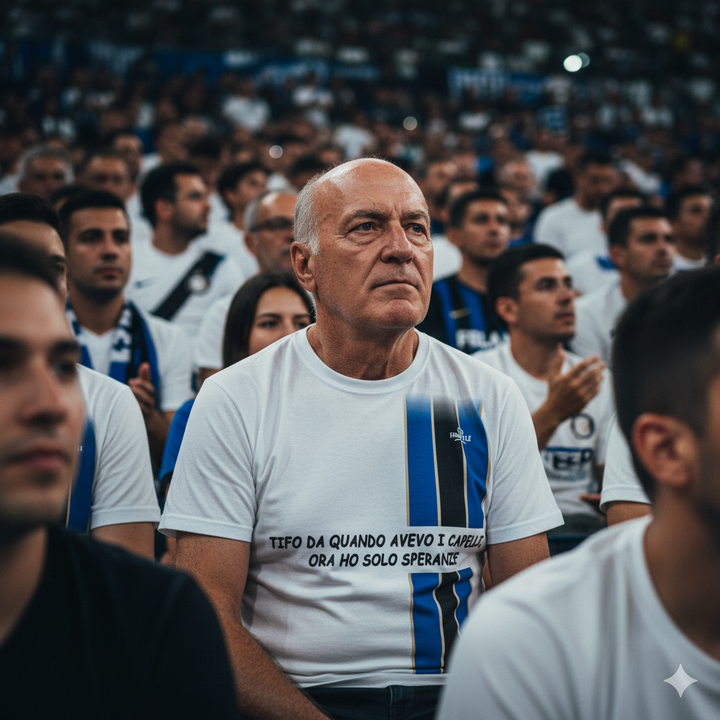 TIFO DA QUANDO AVEVO I CAPELLI, ORA HO SOLO SPERANZE