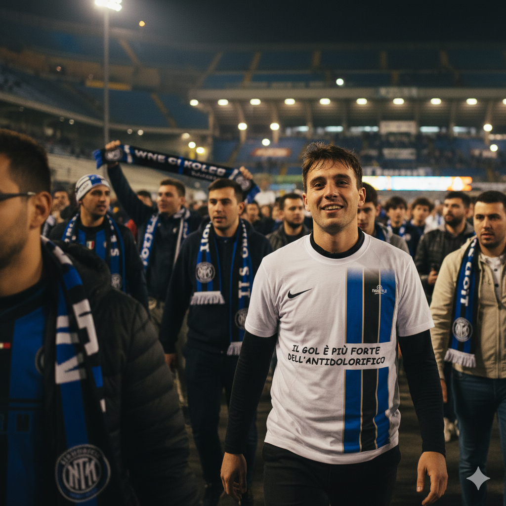 IL GOL È PIÙ FORTE DELL’ANTIDOLORIFICO