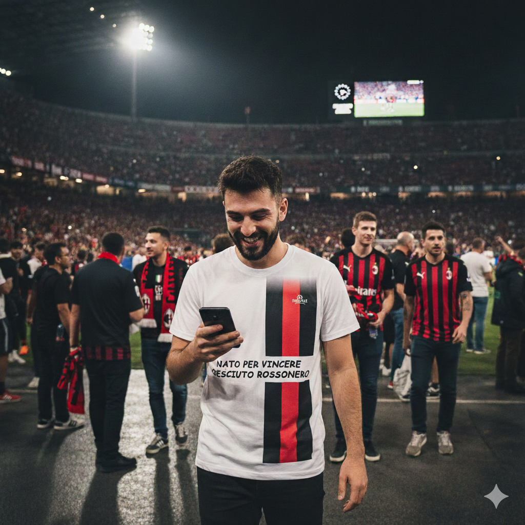 NATO PER VINCERE CRESCIUTO ROSSONERO